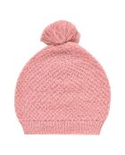Bonnet en Laine mélangée Alaska rose