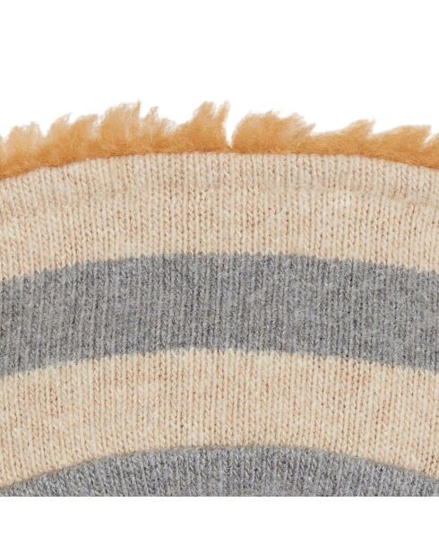 Chapeau Façon Fourrure camel