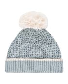 Bonnet en Coton et Cachemire Sinbad bleu