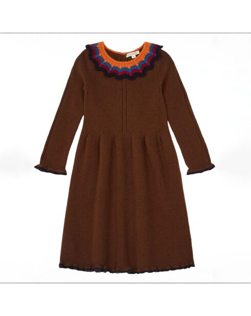 Robe en Laine mélangée Amberly caramel