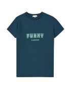 T-Shirt en Coton Bio Auguste bleu marine
