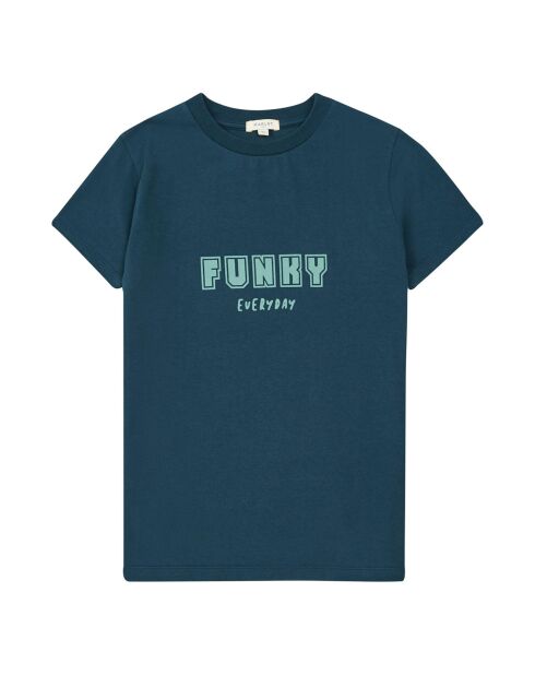 T-Shirt en Coton Bio Auguste bleu marine