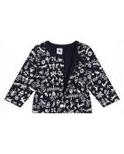 Cardigan Imprimé bleu marine