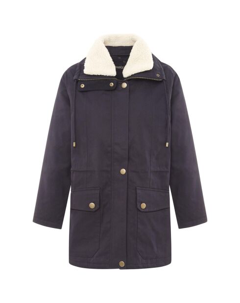 Parka Lucy Walker bleu marine