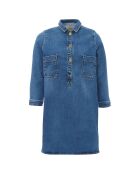 Robe Gihanim en Denim bleue