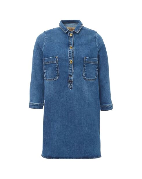 Robe Gihanim en Denim bleue