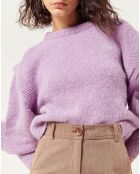 Pull Cuncani en Alpaga violet