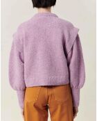 Pull Cuncani en Alpaga violet