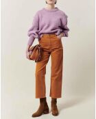 Pull Cuncani en Alpaga violet