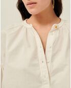 Blouse Brodée Lohafolk écrue
