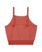 Top à Bretelles Maille rose