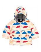 Doudoune Carolino beige/multicolore