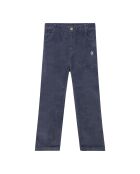 Pantalon en Velours Porcupine bleu marine