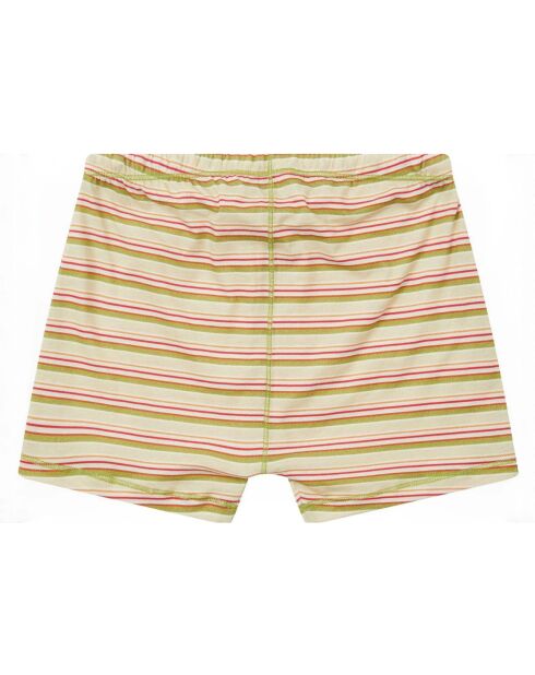 Short en Jersey Alyxia écru/rose/vert