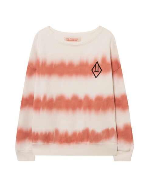 Sweat Oversize Tie and Dye Big Bear  orange