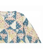 Blouse en Gaze de Coton Façon Patchwork Enfant multicolore