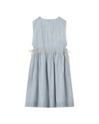 Robe Rayée Colima bleue