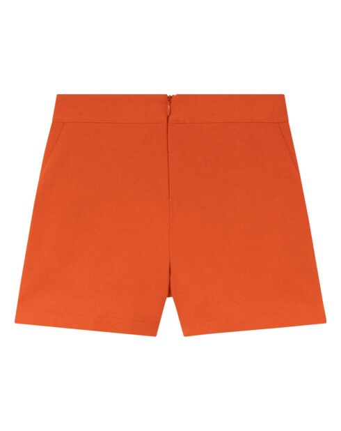 Short en Laine mélangée Monkey rouge