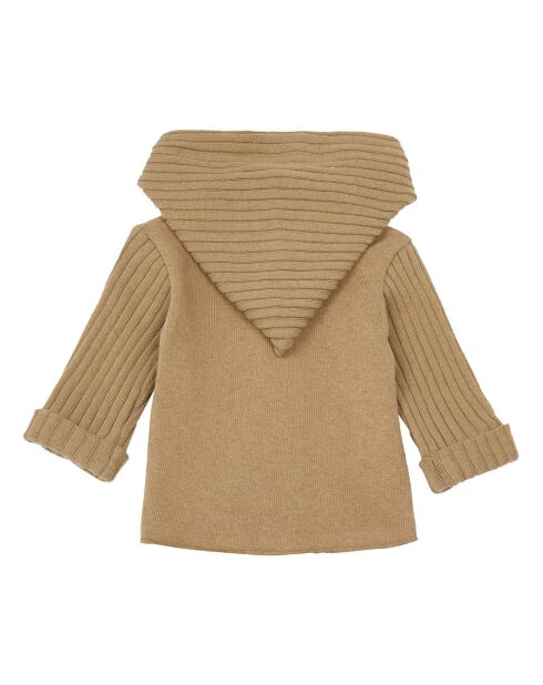 Gilet en fourrure Elliot camel