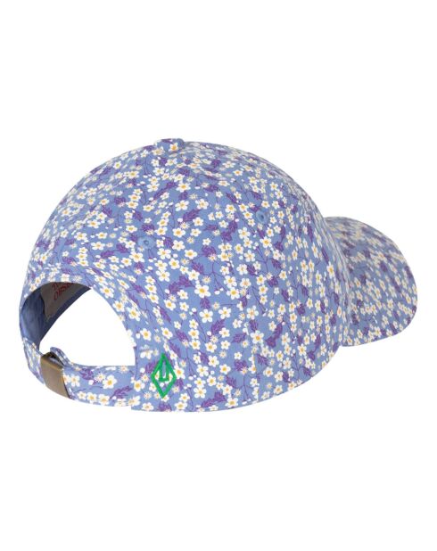 Casquette à Fleurs Hamster violette