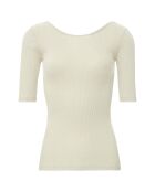 T-Shirt Soie mélangée Gym gris clair
