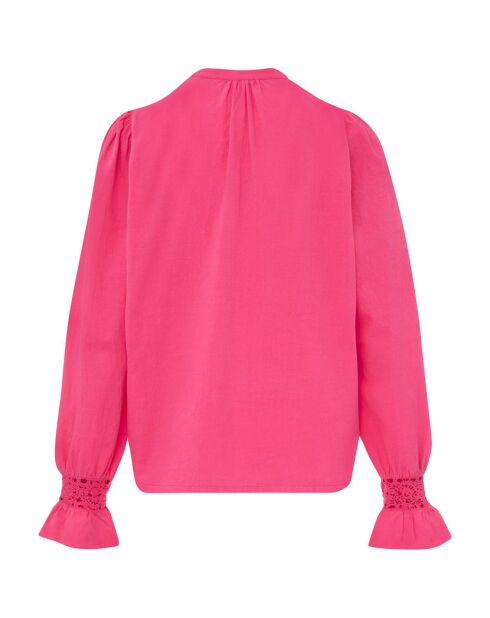 Blouse en Coton Hilma rose