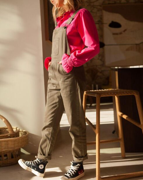 Blouse en Coton Hilma rose