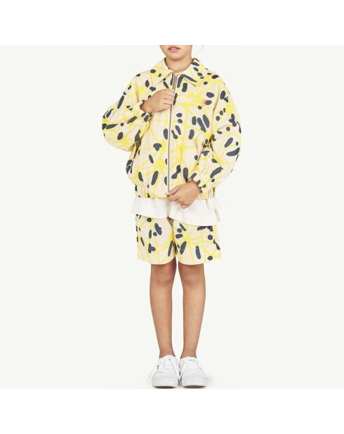 Veste en Lin mélangé Tiger écru/jaune