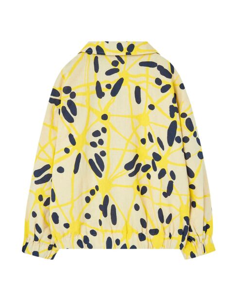 Veste en Lin mélangé Tiger écru/jaune