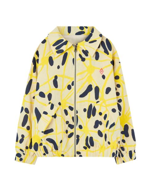 Veste en Lin mélangé Tiger écru/jaune