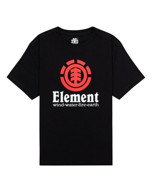 T-shirt Vertical noir