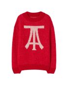 Exclusivité Pull Plain Bull en Laine mélangée The Animals Observatory X Smallable rouge