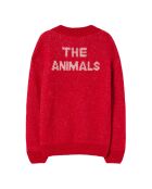 Exclusivité Pull Plain Bull en Laine mélangée The Animals Observatory X Smallable rouge