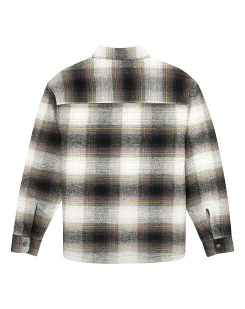 Sur-Chemise Hueco Sherpa  blanc/noir