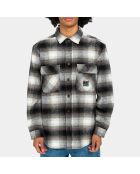 Sur-Chemise Hueco Sherpa  blanc/noir