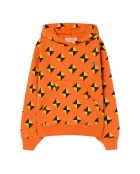 Hoodie Beaver Losange orange