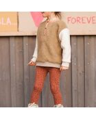 Legging Léopard Mikky rose