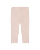 Legging en Maille Lurex rose