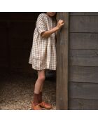 Robe 100% Lin Vichy Millie écrue