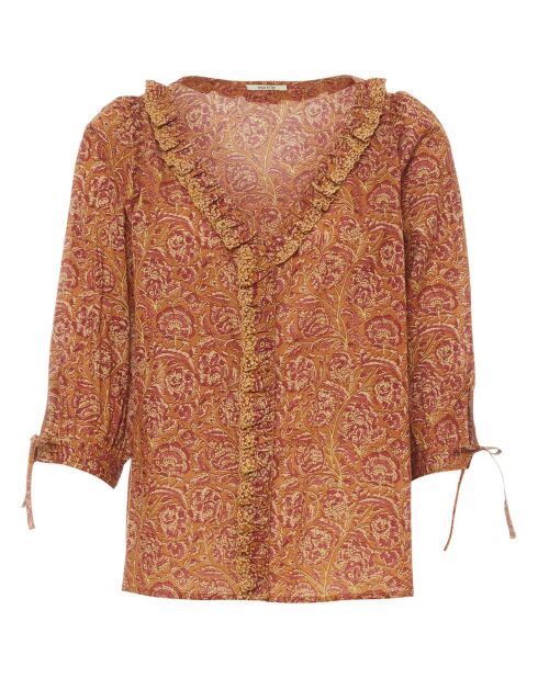 Blouse Indien curry