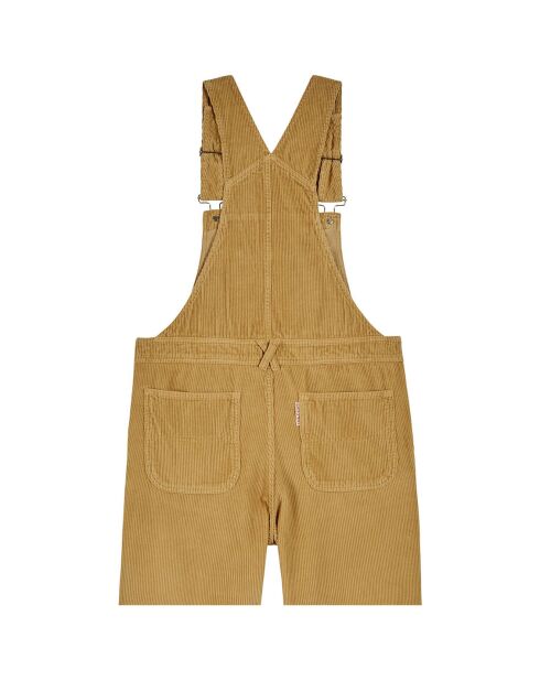 Beigefarbener Cord-Overall Yala