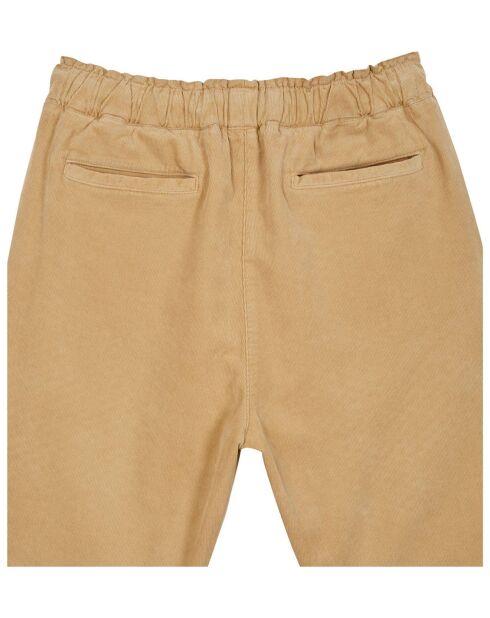Pantalon en Velours Milleraies Yamila beige