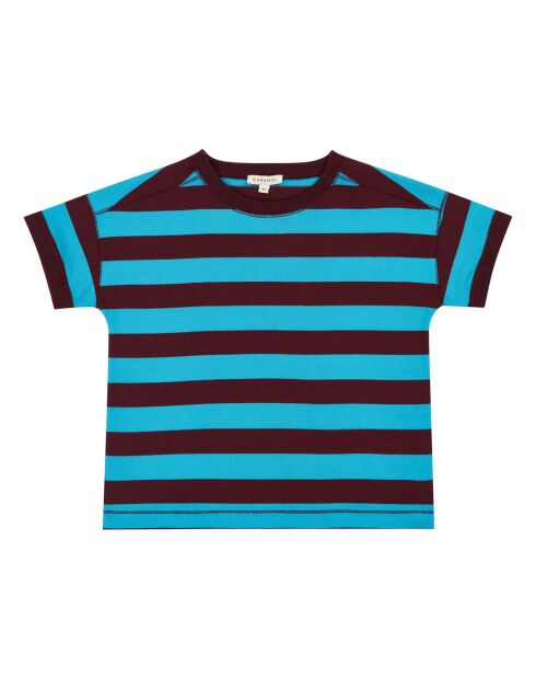 T-Shirt Rayé Dregea bleu