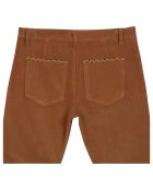 Pantalon en Velours Yelanie caramel