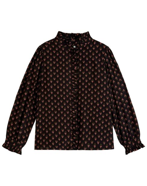 Blouse Raisins Yelina noire