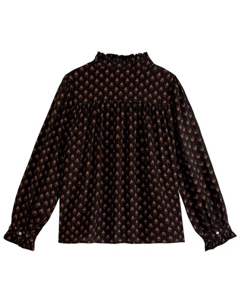 Schwarze Bluse Raisins Yelina
