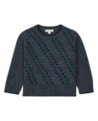 Pull 100% Laine Mérinos Egret gris