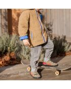 Manteau Façon Fourrure Moon camel