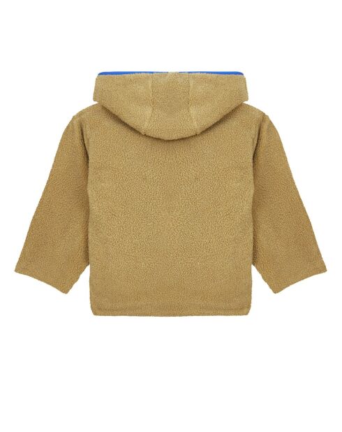 Manteau Façon Fourrure Moon camel