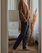 Cardigan en Laine mélangée Yuzzle caramel